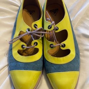 Brand new Fluevog Jacquie flats 9.5
